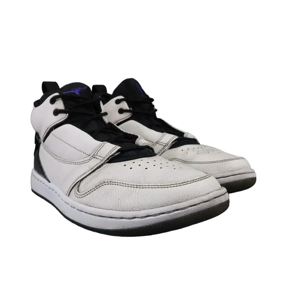 Jordan Sneaker Mens 8 Fadeaway Basketball Shoes Athletic Lifestyle White Concord